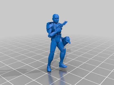Phase 2 clone w/helmet off