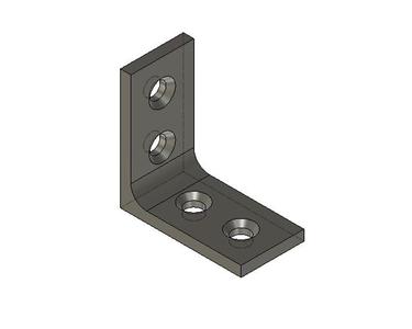 L Bracket with 2 screw holes