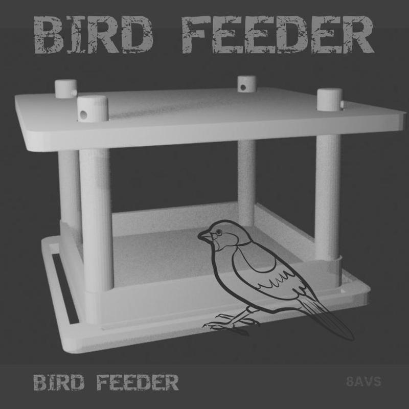 Bird Feeder — A Cozy Feeding Spot for Feathered Friends! 🐦