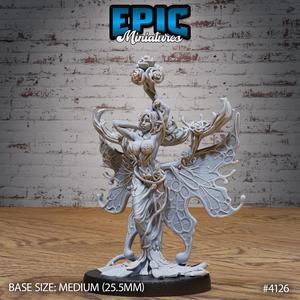 Rose Fairy Dance ‧ DnD Miniature ‧ Tabletop Miniatures ‧ Gaming Monster ‧ 3D Model ‧ RPG ‧ DnDminis ‧ STL FILE
