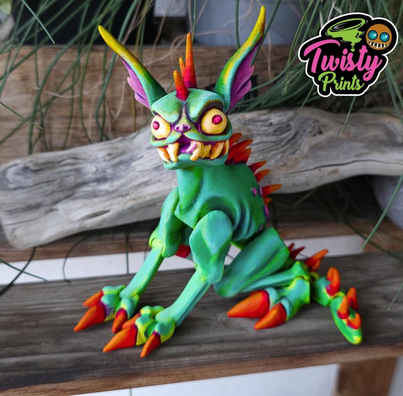 Chupacabra, Print in Place Cryptid