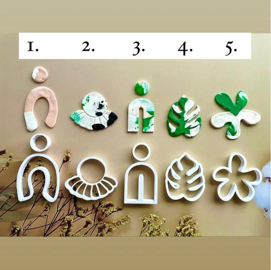 Clay Cutter Set of 5