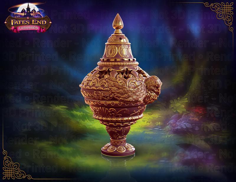 Cleric's Incense Burner Dice Vault - SUPPORT FREE!