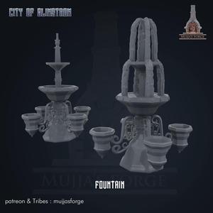 CITY OF GLIMSTROM - fountain
