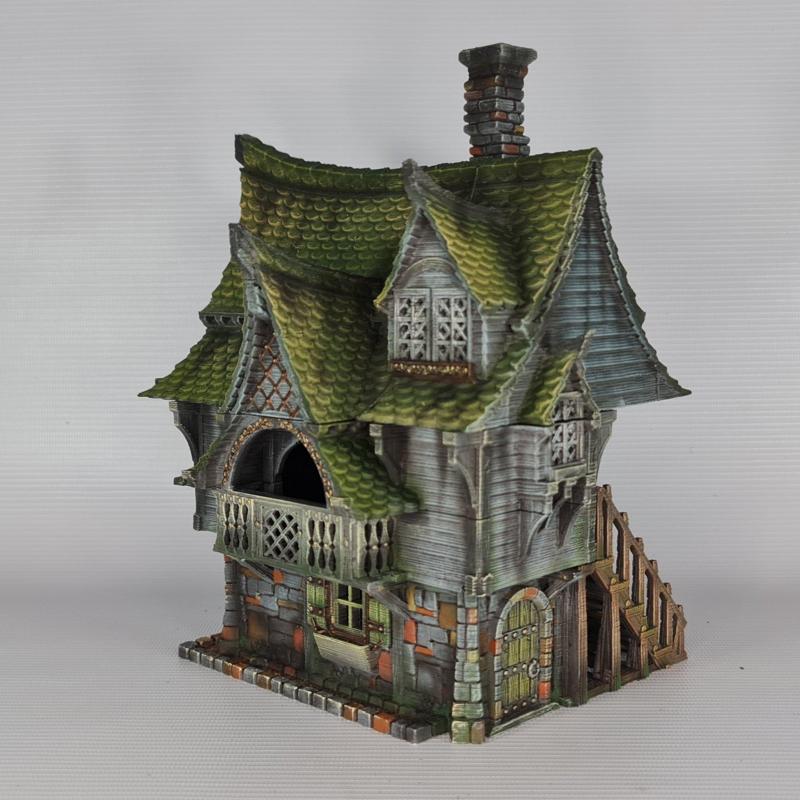 Cabaggetop Manor - Medieval Town Set