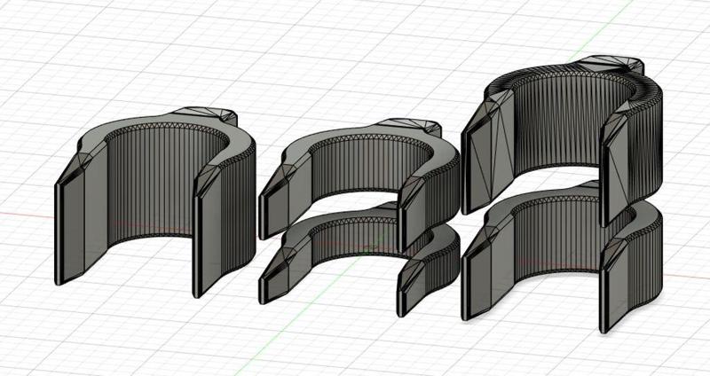 Ender Series Spool Clamp / Clamps (Creality, Ender5, Ender3)
