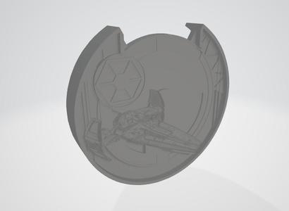Sith Infiltrator Dial Cover - X-Wing