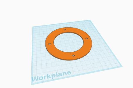 spacer ring for cyclone dust colector