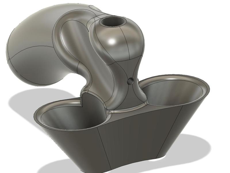 Adaptive pencil grip with finger rest holes