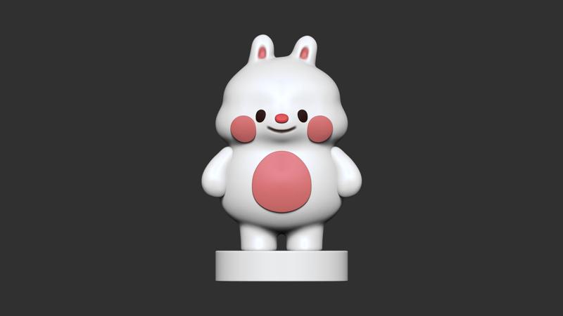 Tobi - Tonton Friends Fan Art - 3D Print Model