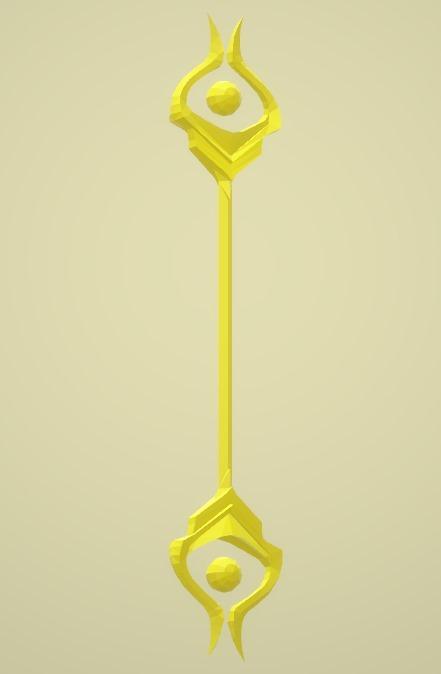 Lux Dark Cosmic Staff