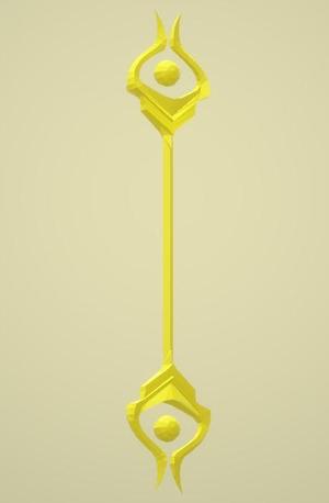 Lux Dark Cosmic Staff