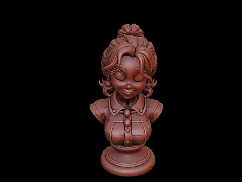 Sprite Beast Bust