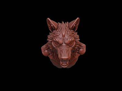 Werewolf Beast Bust