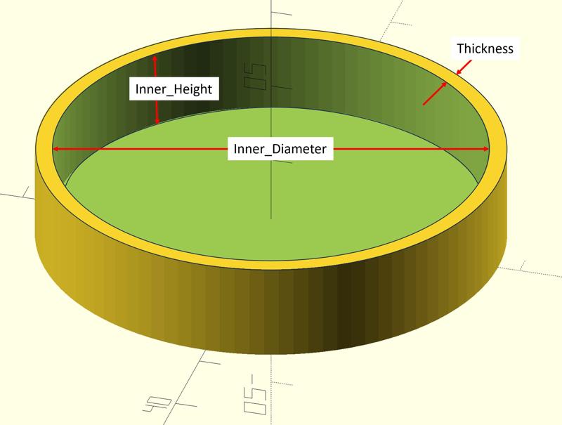 Parametric Lens Cap (Improved)