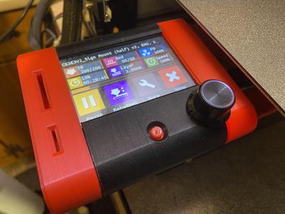 Pivoting Display for Ender 3 - Pro - V2 - Ender 5 - BTT 35TFT & Stock - with some improvements