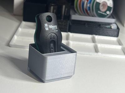 Holder for Wera Magnetiser #Gridfinity