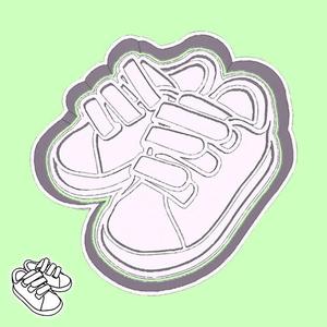 Back to school cookie cutters - sport shoes (style 1)