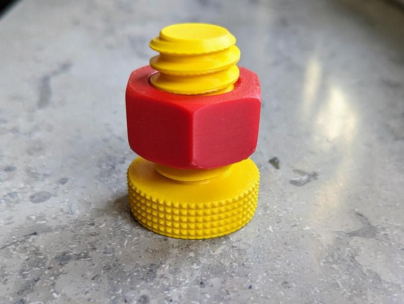 Nut & Bolt Fidget Toy