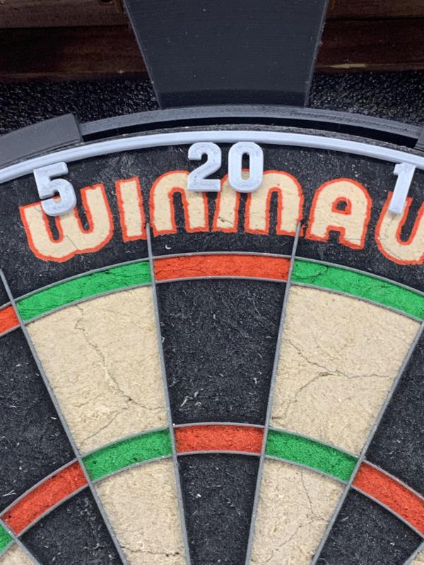 Number Ring for Dart Board