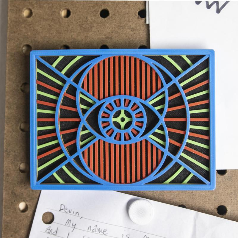 Observer // 2.5D Art Piece