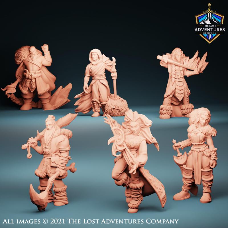 Moonlit Golari (Storytelling set of 6)