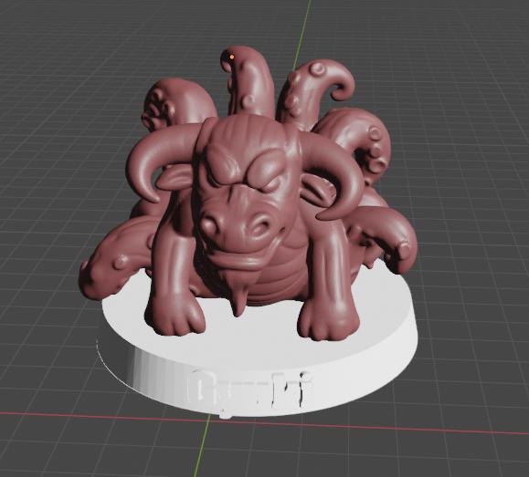 Gyūki (Hachibi) – The Eight-Tailed Ox-Octopus