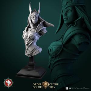 Narcissa the assassin bust pre-supported