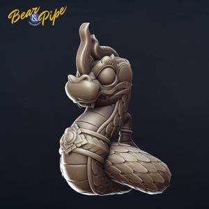 Naakh Noi the Little Naga pre-supported