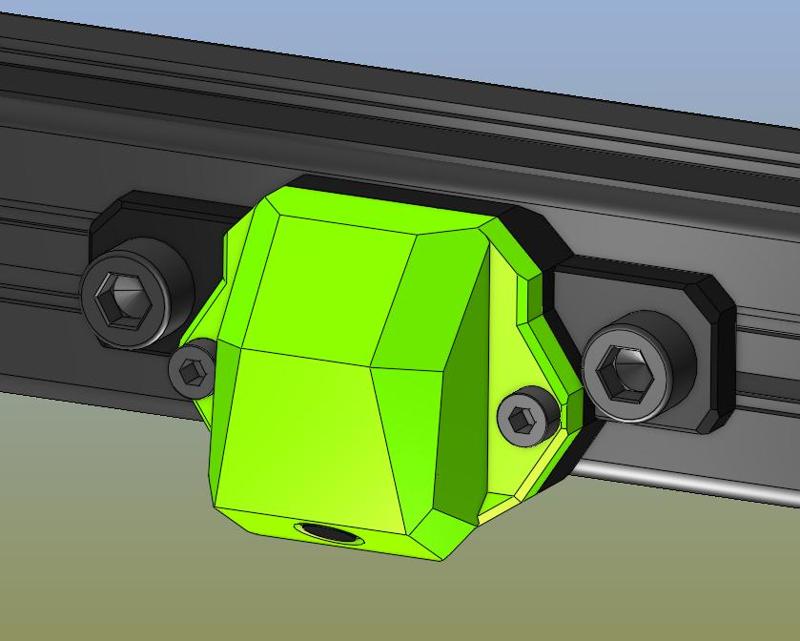 3DO usb cam V1 Mount for Ratrig V-core 3