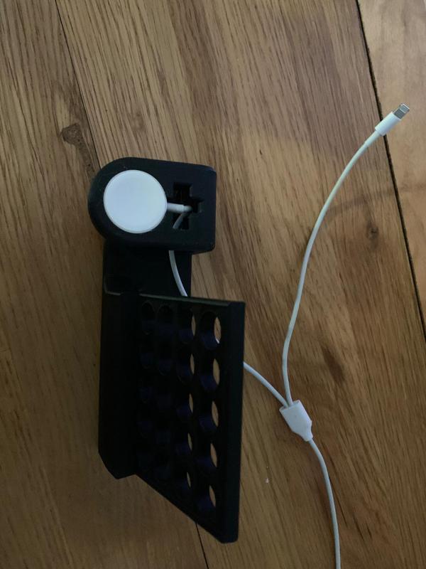 SHORT IWATCH AND IPHONE HORIZONTAL CHARE BASE