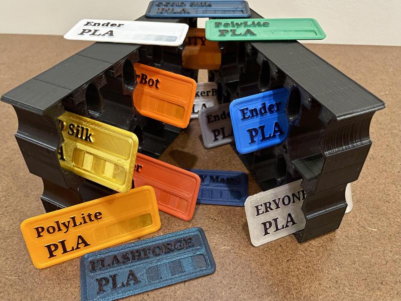 Filament Swatches - 24 Different Brands