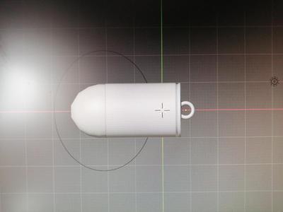 3D Hanging Bullet