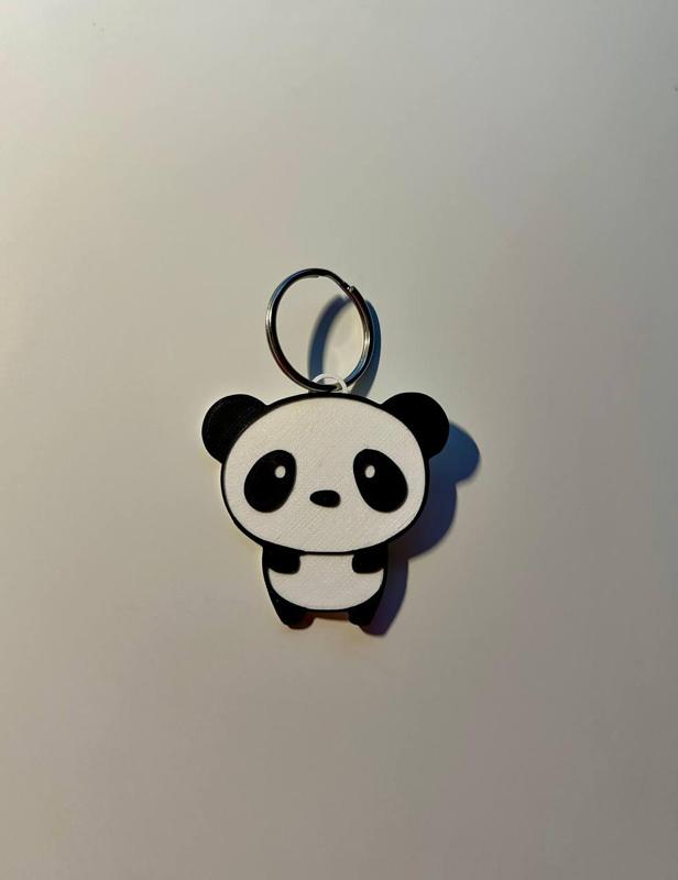 Panda keychain