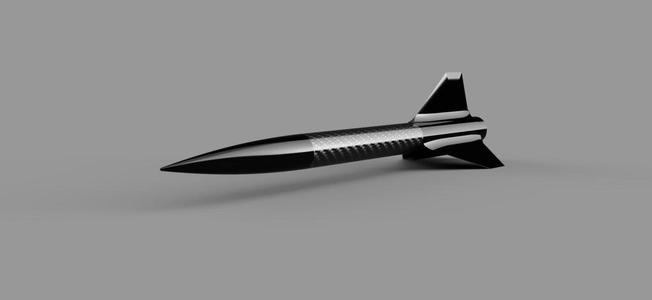 25mm carbon fiber tube rocket