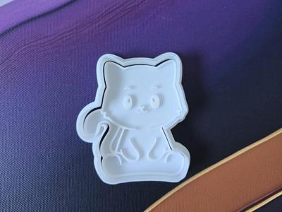 Cat Baking Cookie Cutter Playdoh Shape Cute