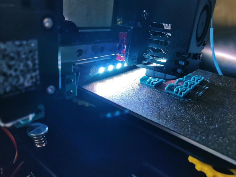 Rainbow on a matchstick KP3S Bracket