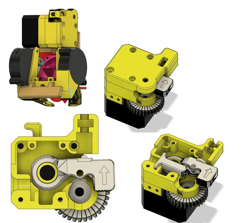 Pitanarasha - Ender 3 Pitan for Direct Extrusion