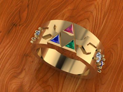 Triforce Ring
