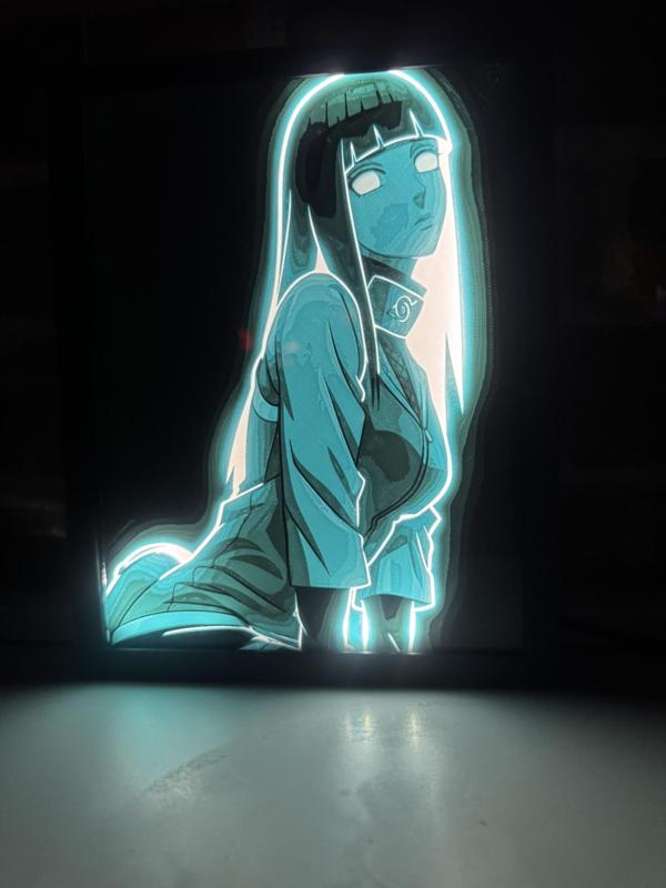 HINATA - NARUTO | NEON FRAME
