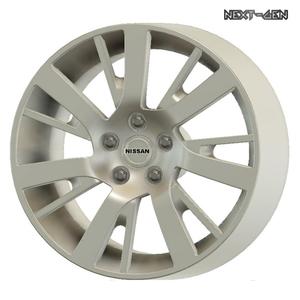 Next-Gen - Nissan Santra OEM - Real Rims for Scale Model Cars