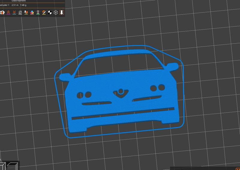 Alfa Romeo GTV Type 916 Toothpaste squeezer