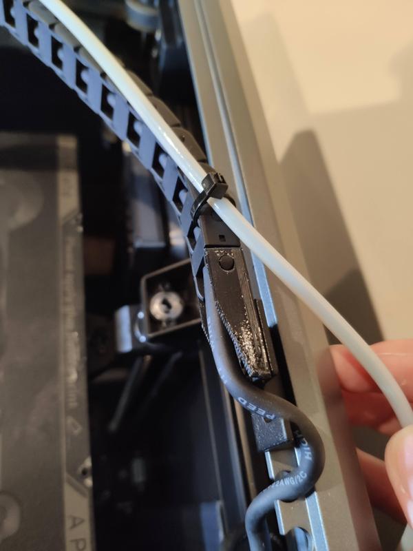 Creality K1 drag chain end