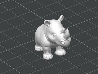 Sweet little one - series - rhinoceros