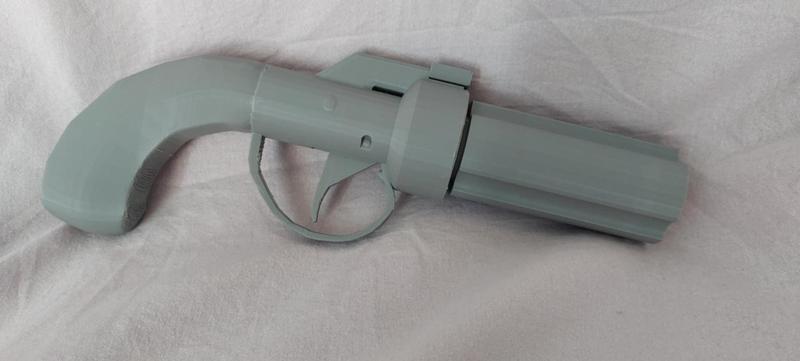 19th Century Pepper Box Pistol Prop