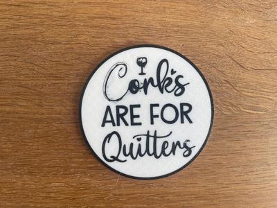 Wine Coaster / Funny / Decor / Kitchen