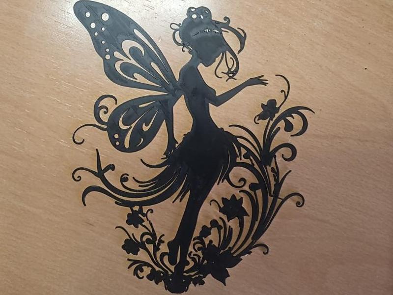 Fairy butterfly wall door decoration