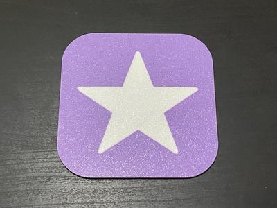 iTunes Store App Icon for iPhone Coaster