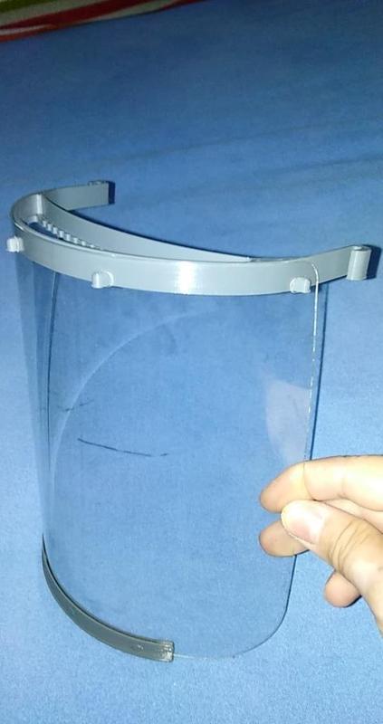 Face shield, optimized