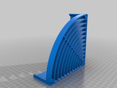 Car wash bucket grit remover quarter